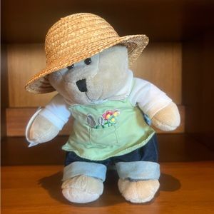 Starbucks Bearista Gardening Bear 2008 Plush